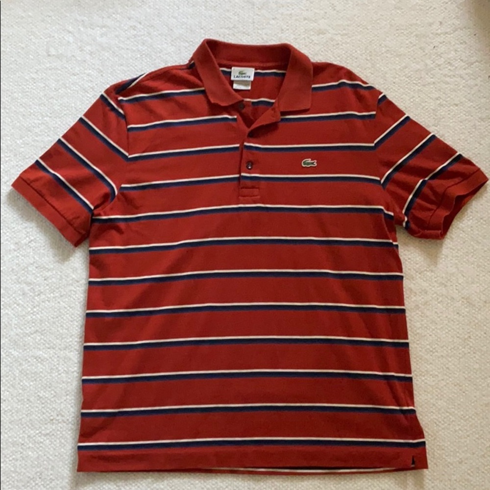 Men’s Lacoste short sleeve polo